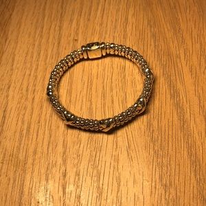 lagos caviar 5 cross bracelet